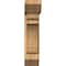 Ekena Millwork Olympic Slat Smooth Bracket w/ Offset Brace, Western Red Cedar, 7 1/2"W x 24"D x 32"H BKT0806X24X32OLY06SWR - alternate 3